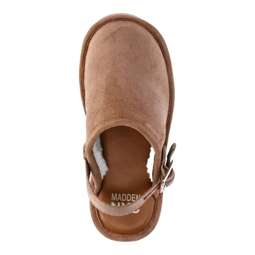 Madden NYC Youth Girls Platform Clog Faux Shearling Lining Size 4 NWT Chunky